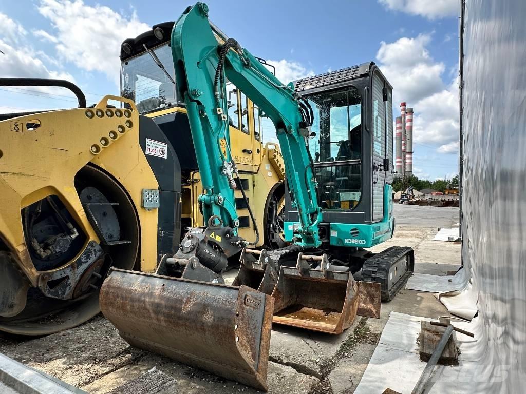 Kobelco SK17SR-3E Mini ekskavatörler, 7 tona dek