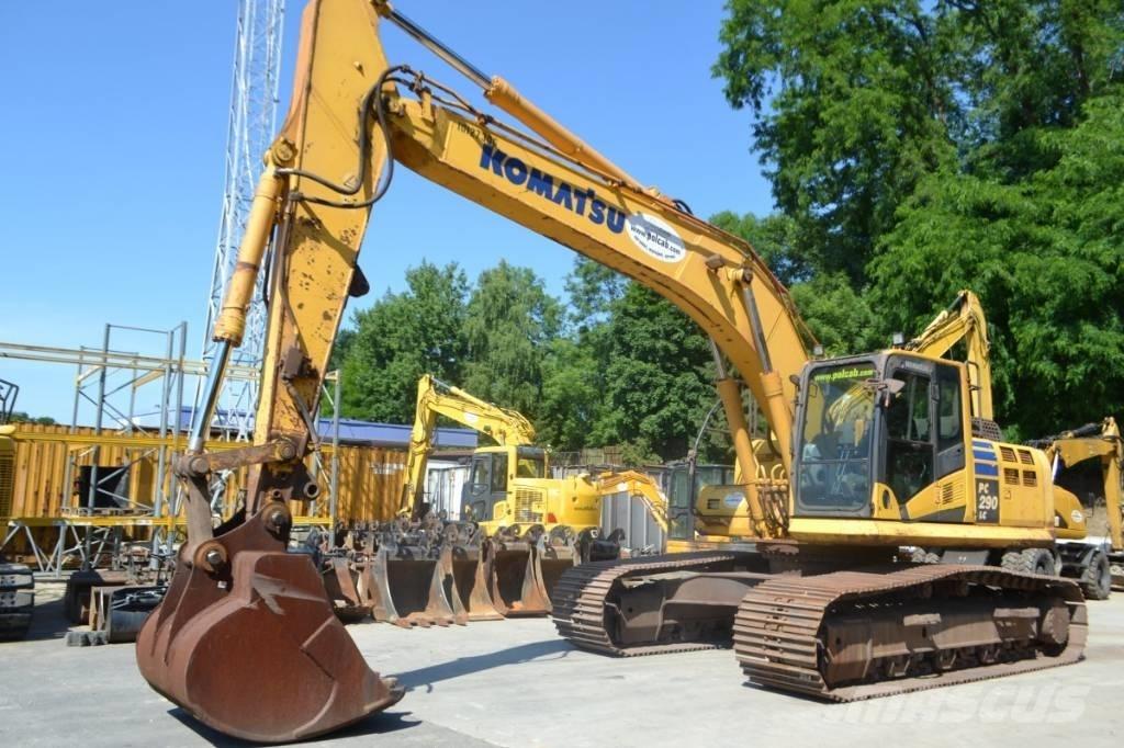 Komatsu PC 290 LC-10 Paletli ekskavatörler