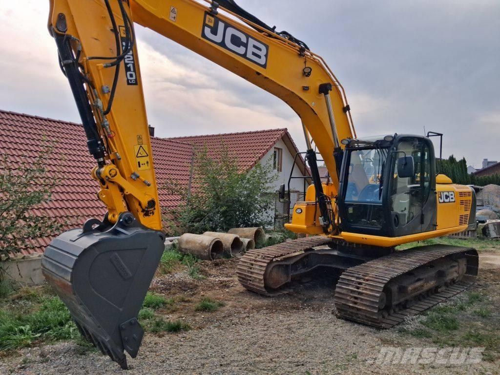JCB JS210LC T4F Paletli ekskavatörler