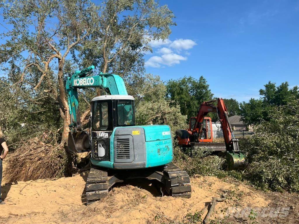 Kobelco SK 75 UR Paletli ekskavatörler
