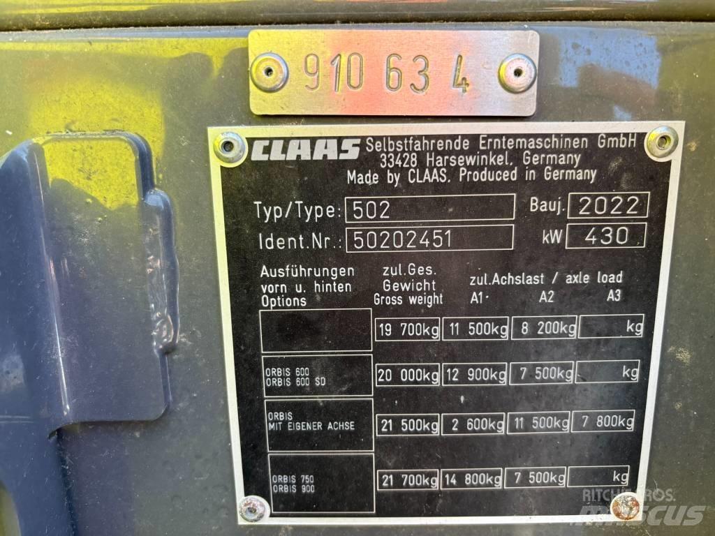 CLAAS Jaguar 950 4WD Kendi yürür silaj makinalari