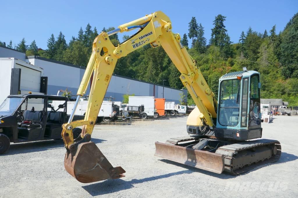 Yanmar B 7-5 A Paletli ekskavatörler