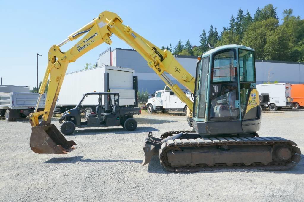 Yanmar B 7-5 A Paletli ekskavatörler