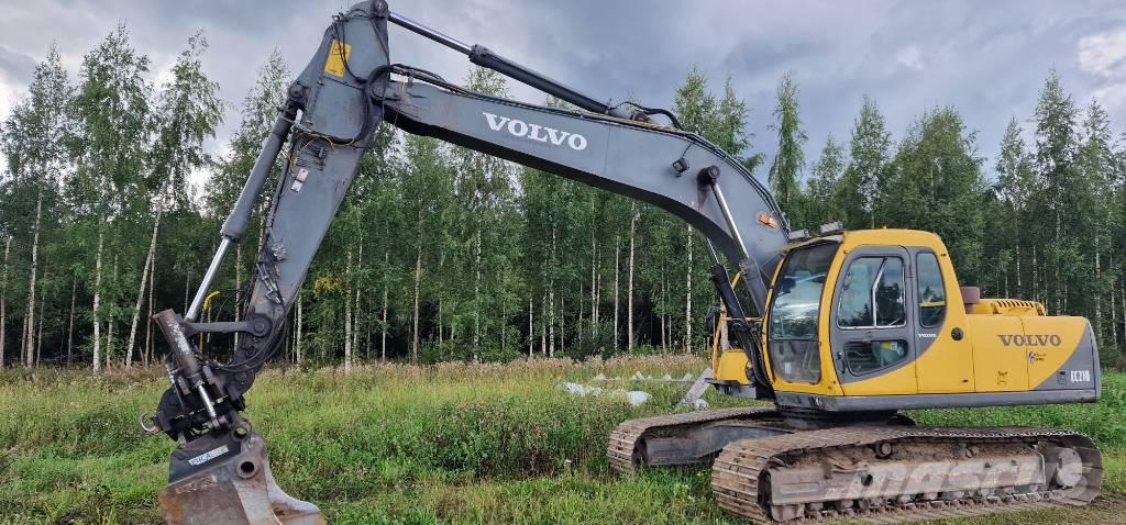 Volvo EC 210 LC Paletli ekskavatörler