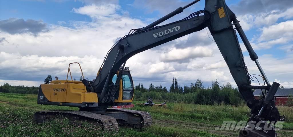 Volvo EC 210 LC Paletli ekskavatörler