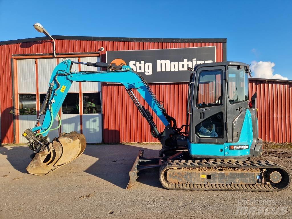 Airman AX55U-7 Mini ekskavatörler, 7 tona dek