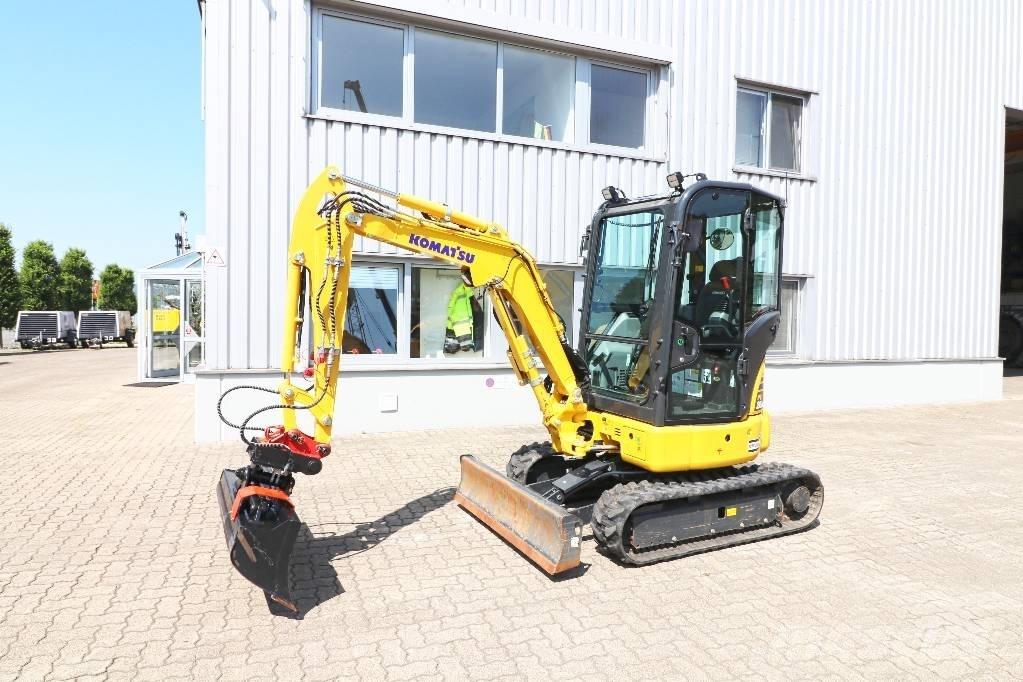 Komatsu PC 25 MR5 Mini ekskavatörler, 7 tona dek