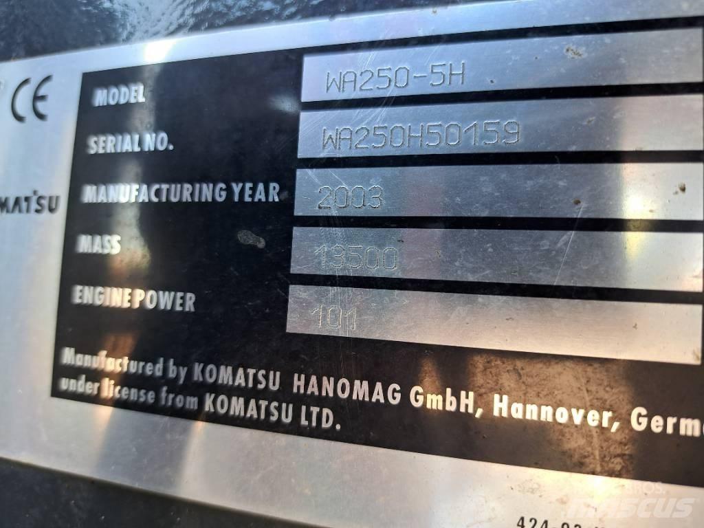 Komatsu WA 250-5H Tekerlekli yükleyiciler