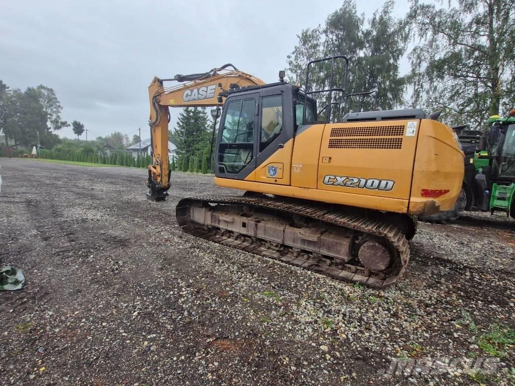 CASE CX 210 D Paletli ekskavatörler