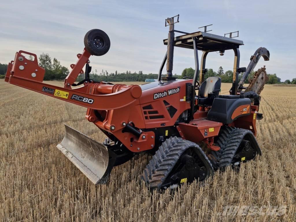 Ditch Witch RT 80 Kanal kazma makinasi
