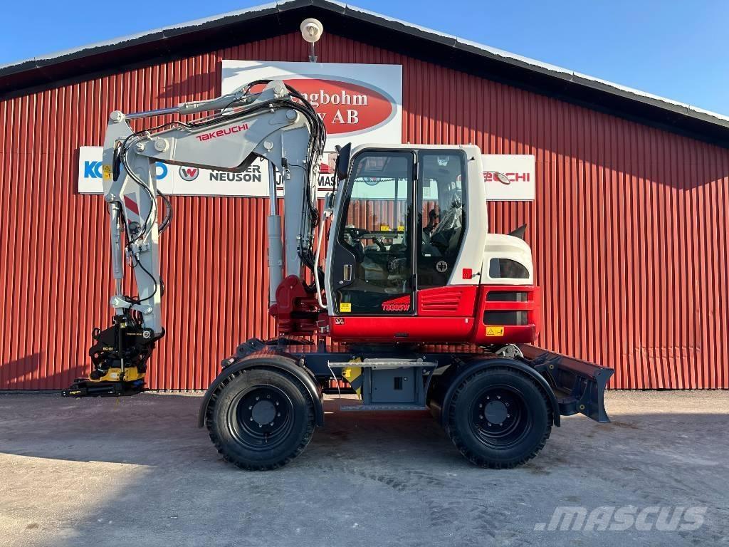 Takeuchi TB 395 W Lastik tekerli ekskavatörler