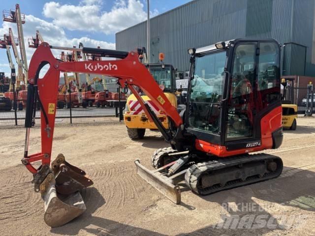 Kubota KX 027 Mini ekskavatörler, 7 tona dek