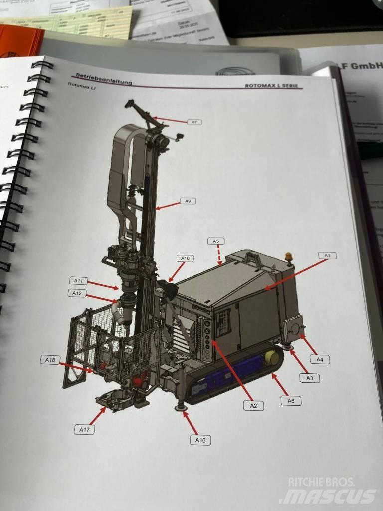 Geotec Rotomax Li Diğer sondaj ekipmanları