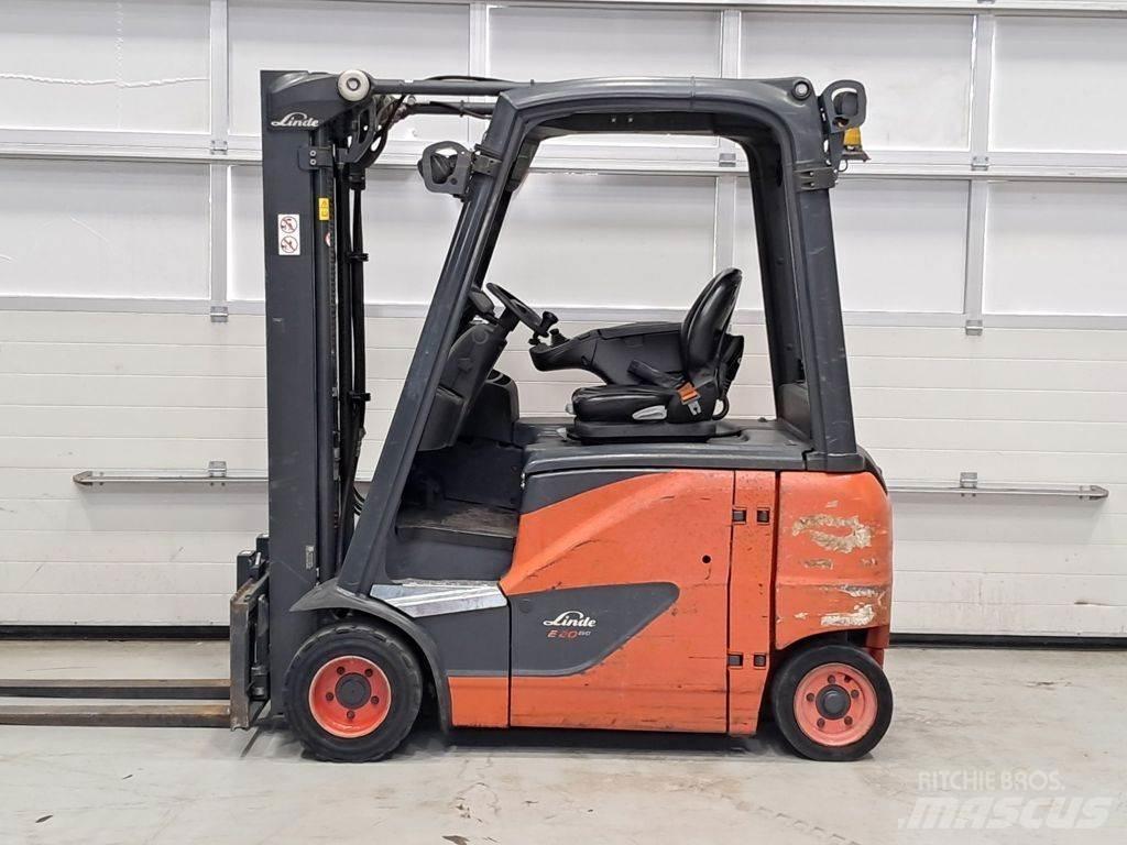 Linde E20PH-02 Elektrikli forkliftler