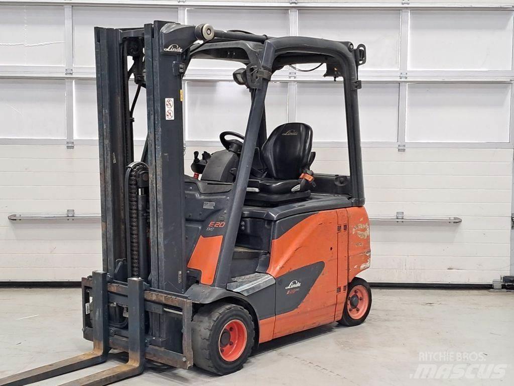 Linde E20PH-02 Elektrikli forkliftler