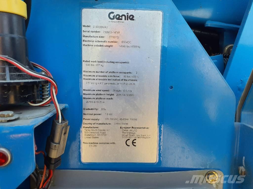 Genie Z30/20N Körüklü personel platformları