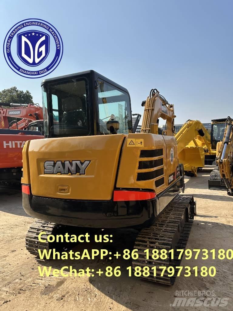 Sany SY 60 C Pro Mini ekskavatörler, 7 tona dek