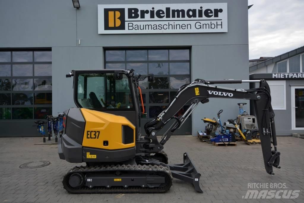 Volvo EC 37 F Aircon Mini ekskavatörler, 7 tona dek