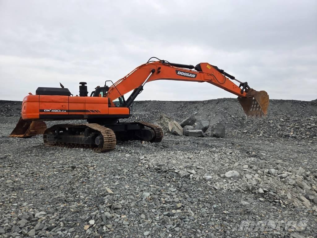 Doosan DX 480 LCA Paletli ekskavatörler