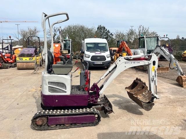 Takeuchi TB 210 Mini ekskavatörler, 7 tona dek