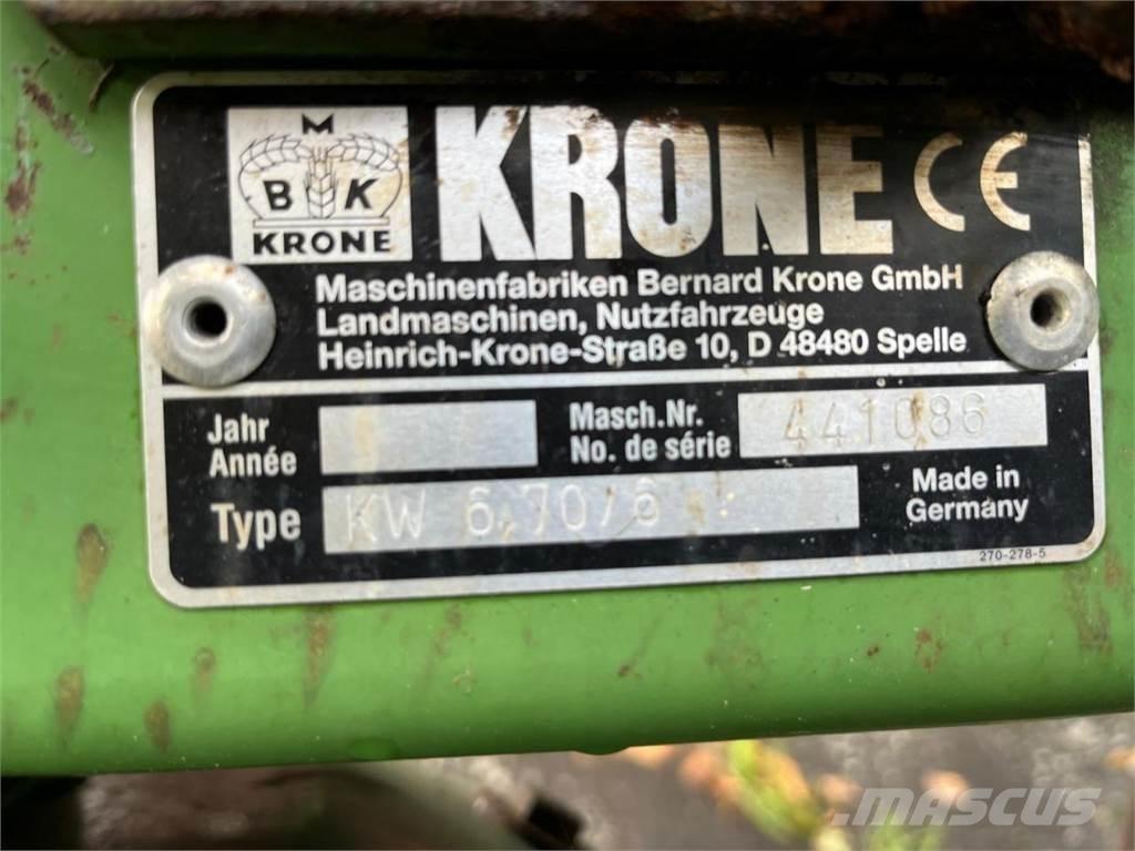 Krone KW 6.70/6 Kombine tirmiklar