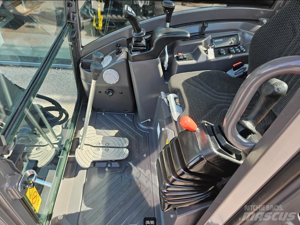 Volvo ECR 25 Mini ekskavatörler, 7 tona dek
