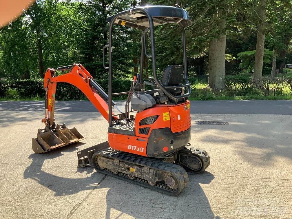 Kubota U 17-3 Mini ekskavatörler, 7 tona dek