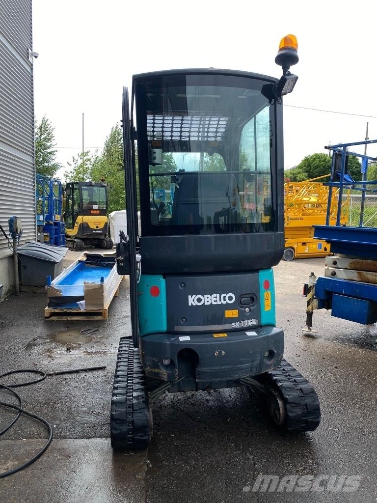 Kobelco SK 17 SR Mini ekskavatörler, 7 tona dek