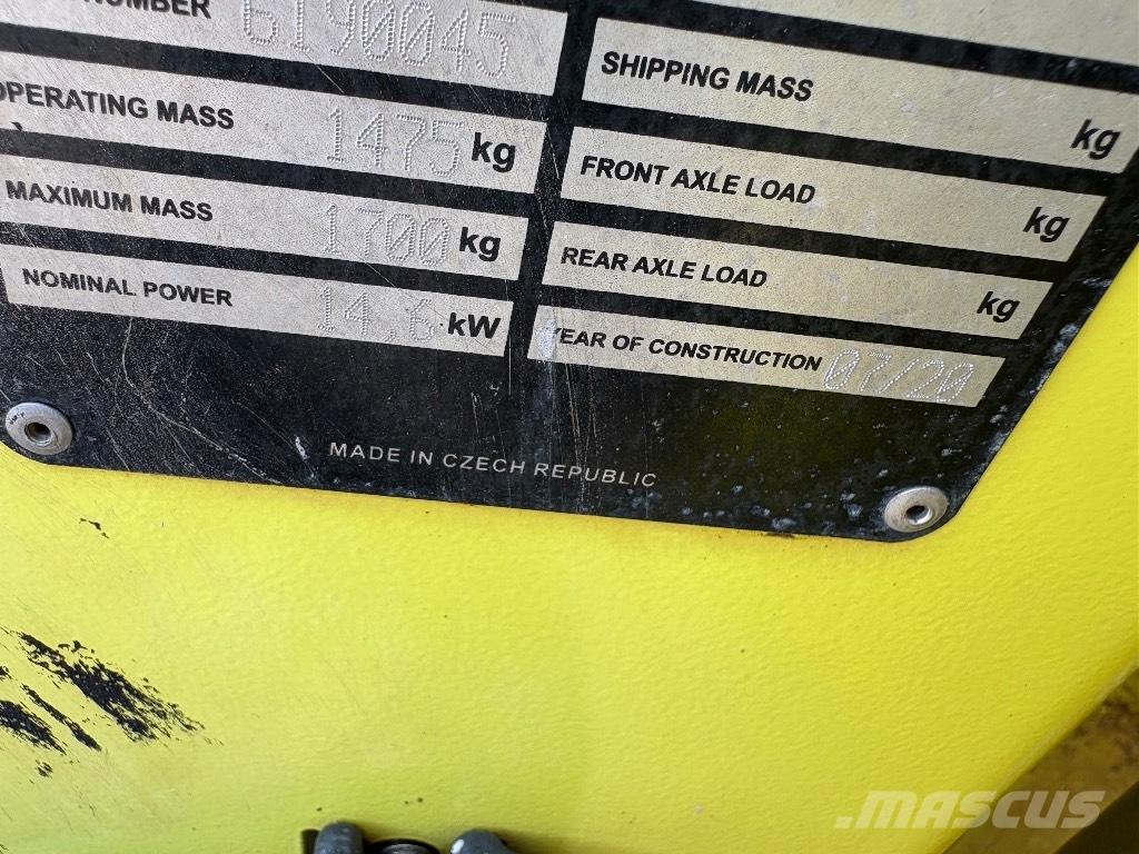 Ammann ARX 12 Çift tamburlu silindirler