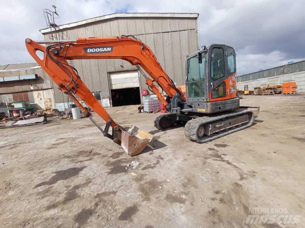 Doosan DX 85 R-3 Midi ekskavatörler 7 - 12 t