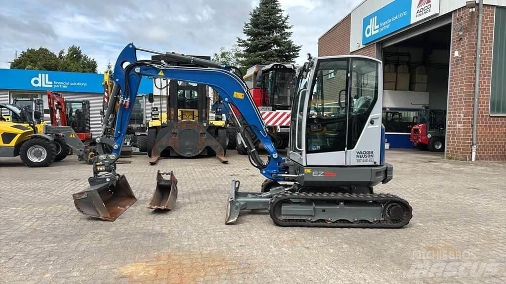 Wacker Neuson EZ36 Mini ekskavatörler, 7 tona dek