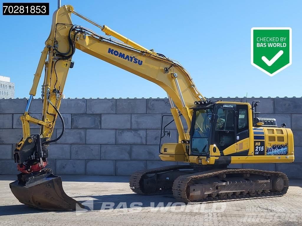 Komatsu HB215 LC -3 Paletli ekskavatörler