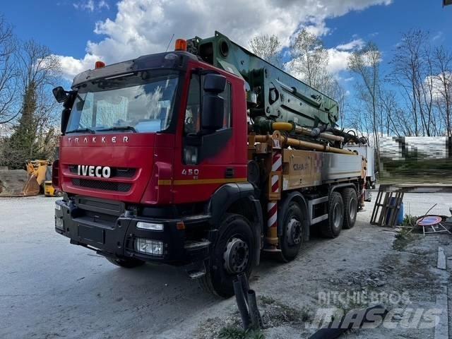 Iveco Trekker 450 Beton pompaları