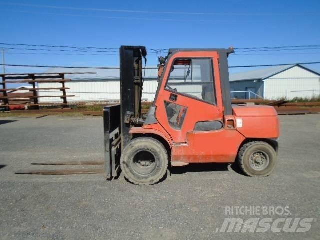Toyota 7 FDU 45 Arazi tipi forklift