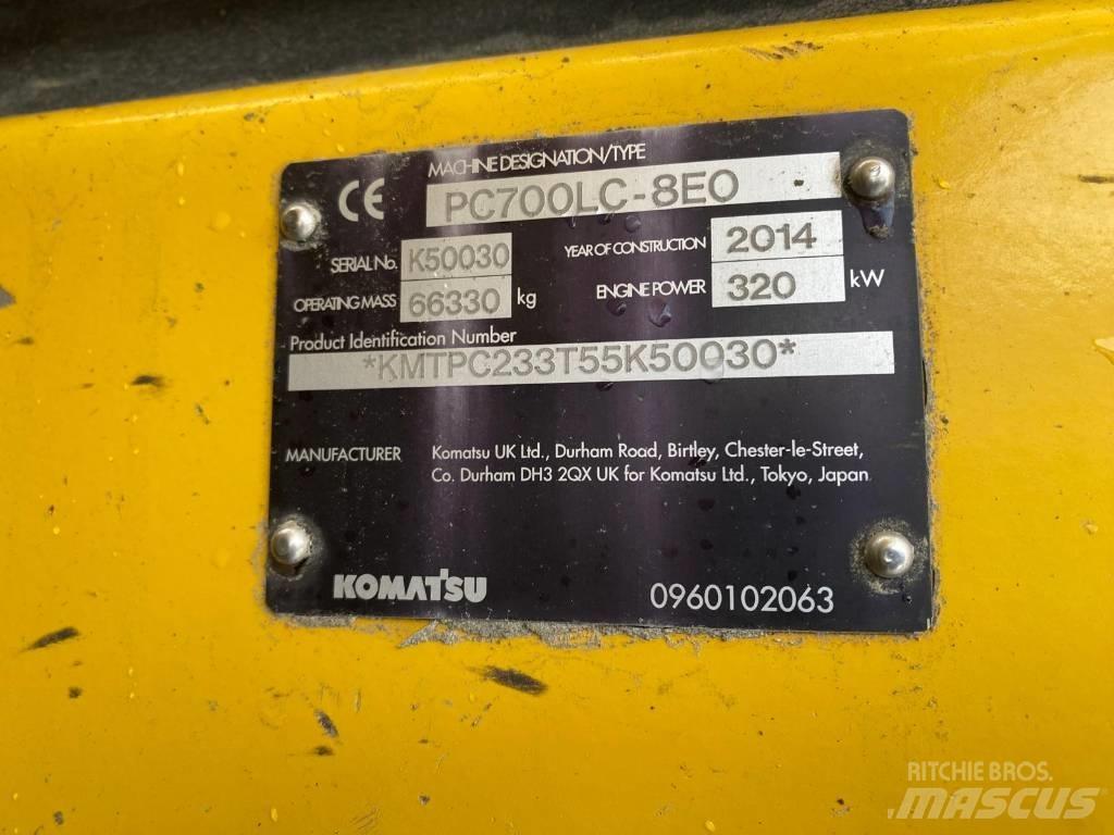 Komatsu PC 700-8EO Paletli ekskavatörler