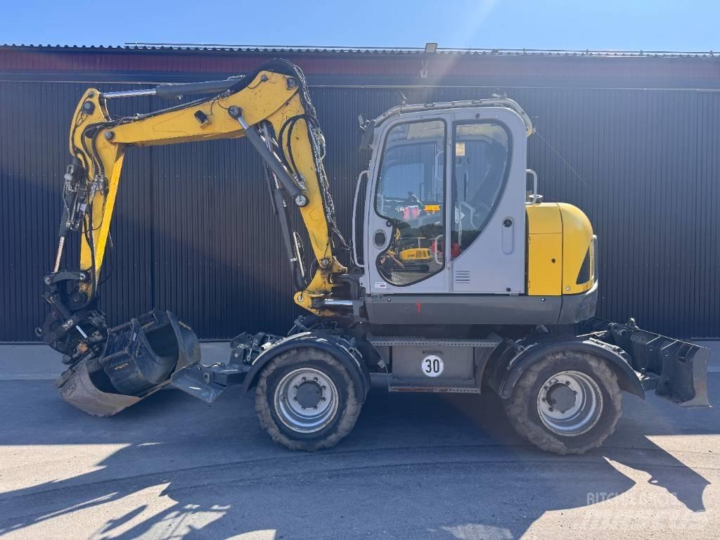 Wacker Neuson EW 100 Lastik tekerli ekskavatörler