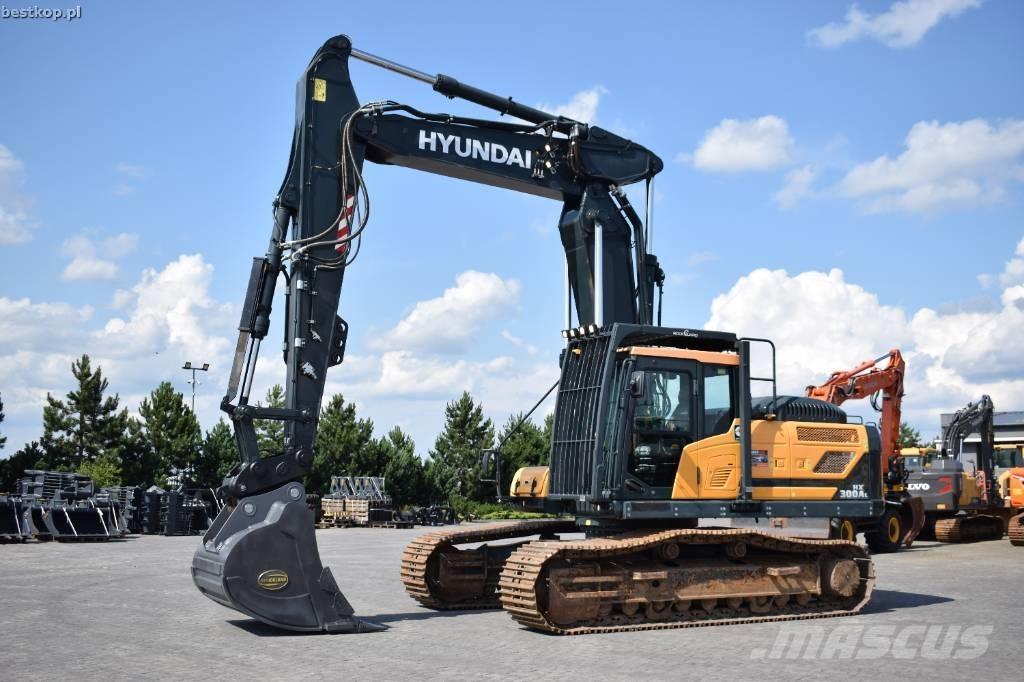 Hyundai HX 300 AL Paletli ekskavatörler