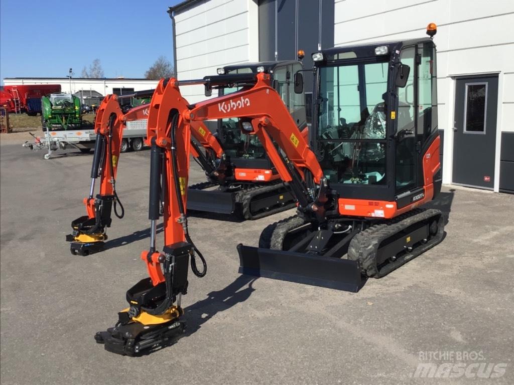 Kubota KX 027 Mini ekskavatörler, 7 tona dek
