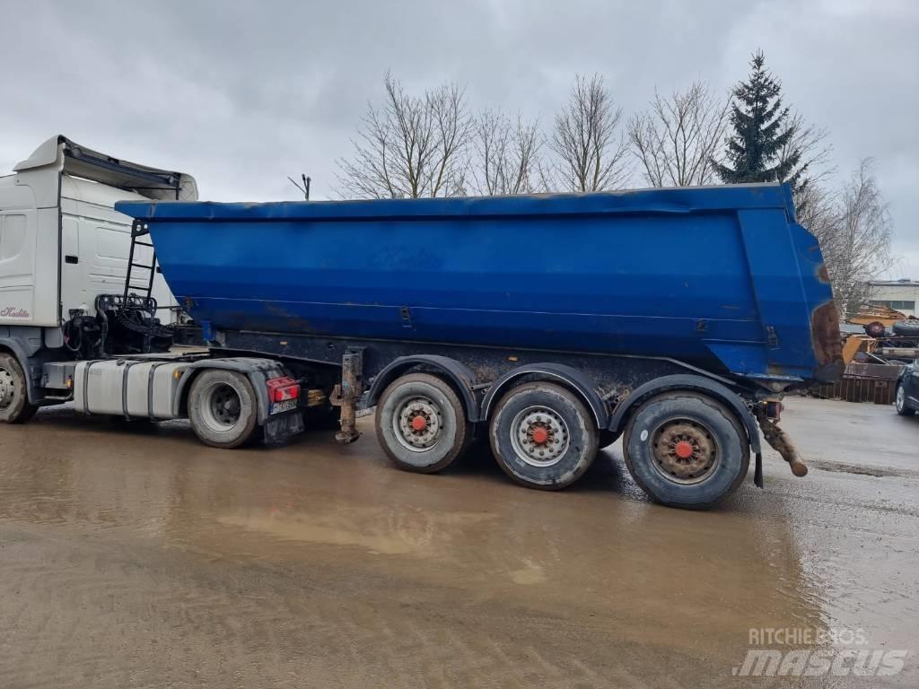 Schmitz Menci Hidroliftli yari çekiciler