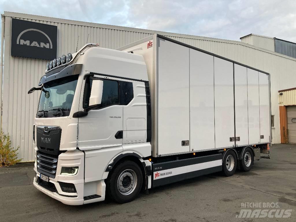 MAN TGX 26.510 Kapali kasa kamyonlar