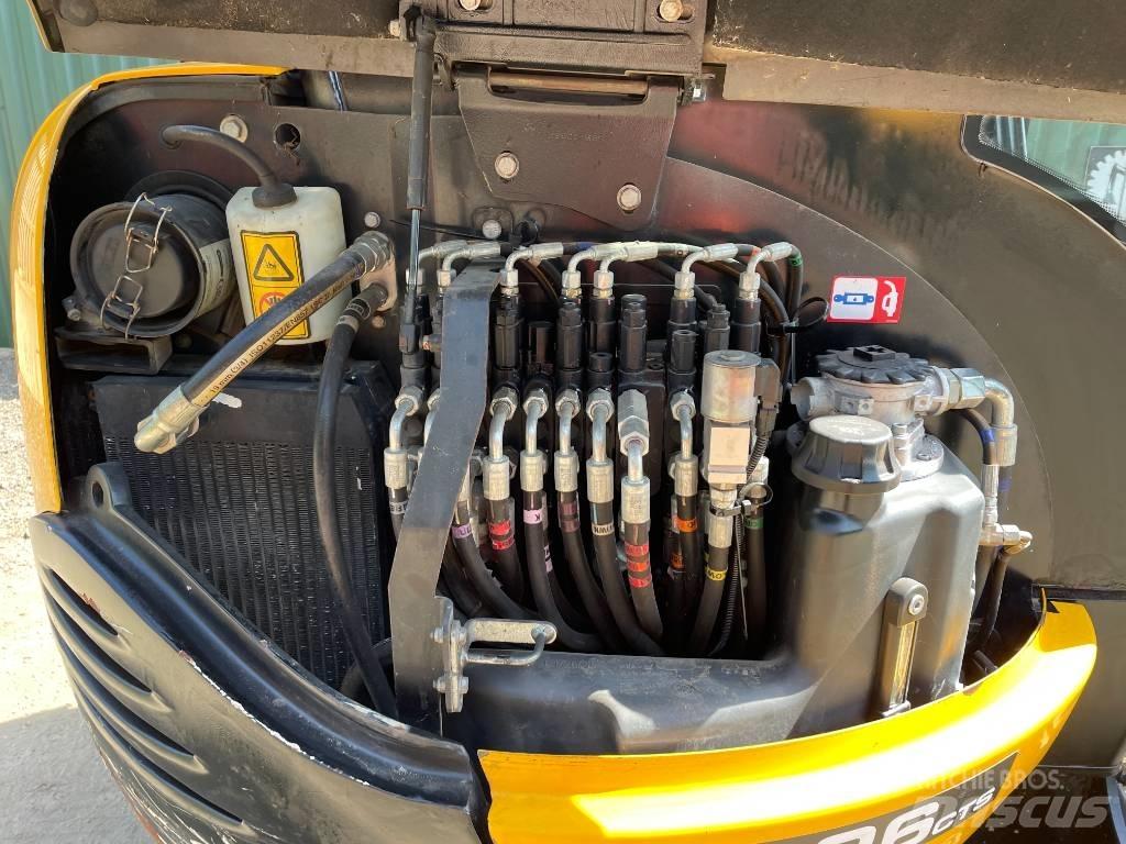 JCB 8026 CTS Mini ekskavatörler, 7 tona dek