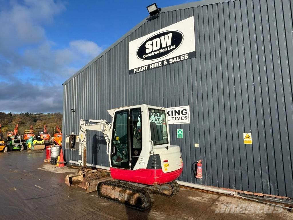 Takeuchi TB 228 Mini ekskavatörler, 7 tona dek