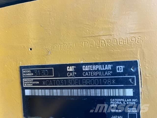 CAT 313 D Paletli ekskavatörler