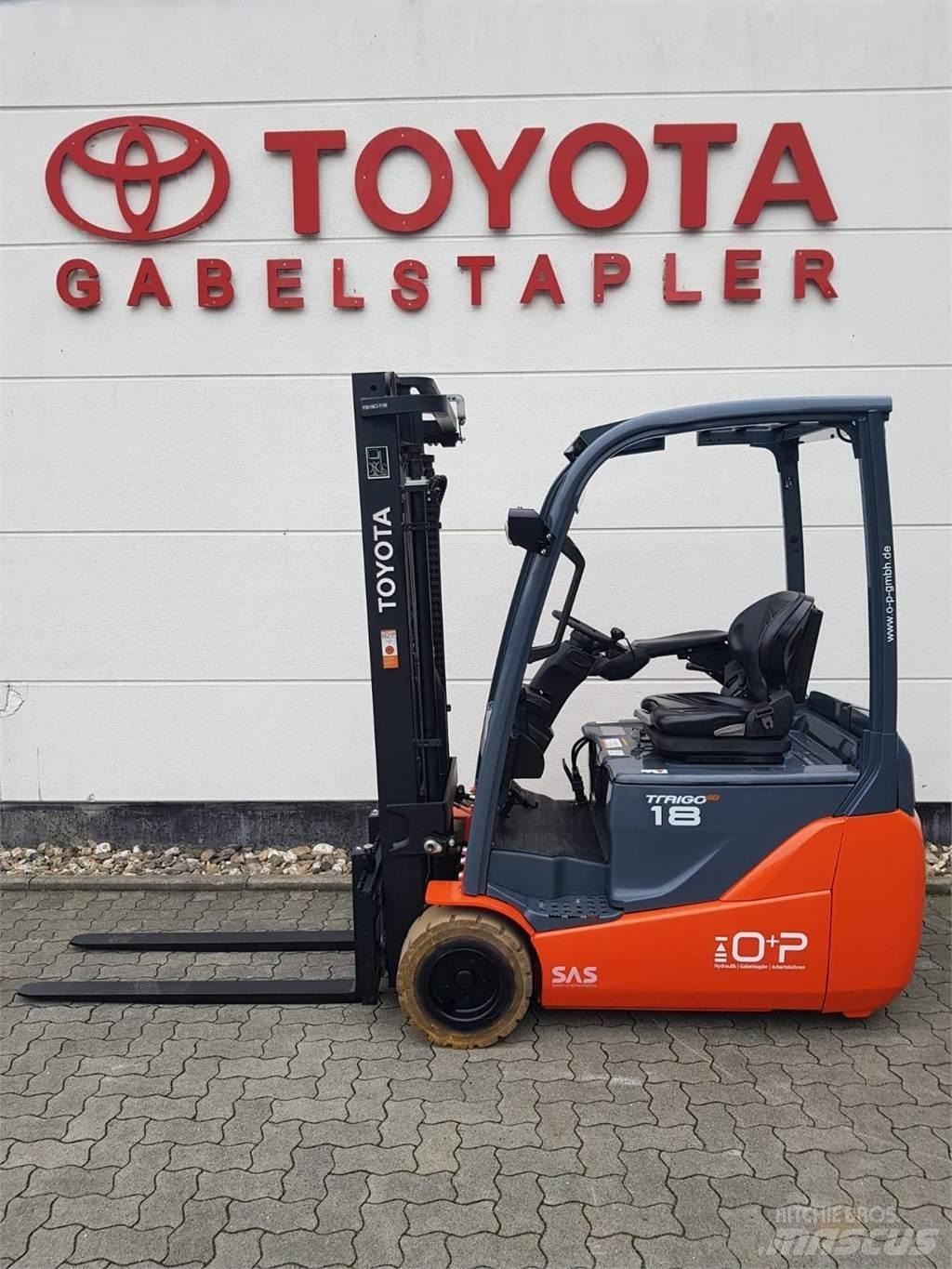 Toyota 8FBEKT18 Elektrikli forkliftler