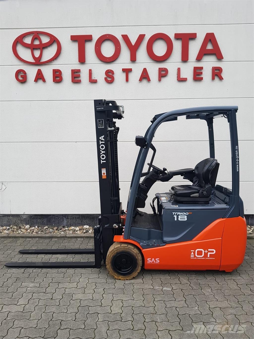 Toyota 8FBEKT18 Elektrikli forkliftler