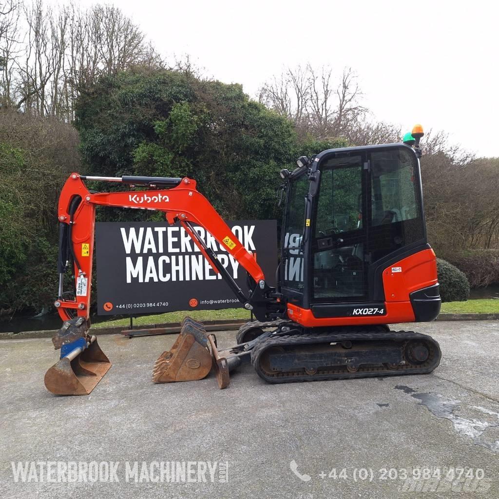 Kubota KX 027 Mini ekskavatörler, 7 tona dek