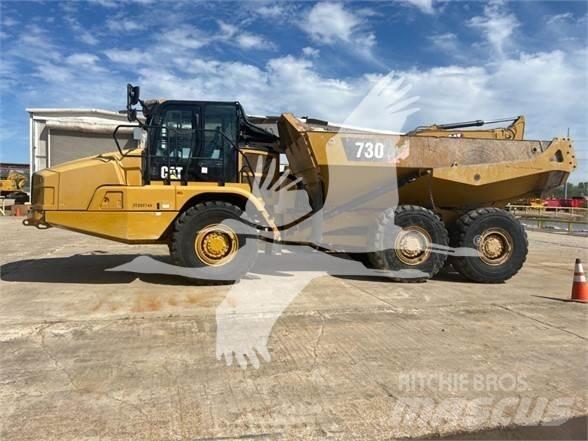 CAT 730 Belden kirma kaya kamyonu
