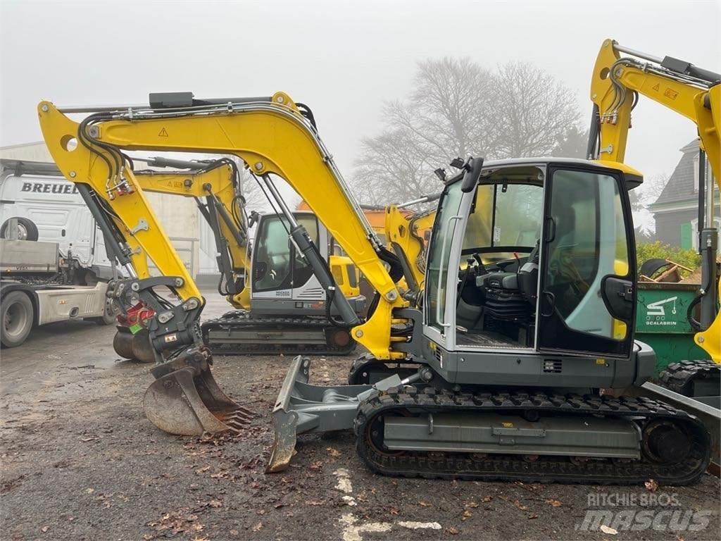 Wacker Neuson EZ80 Paletli ekskavatörler