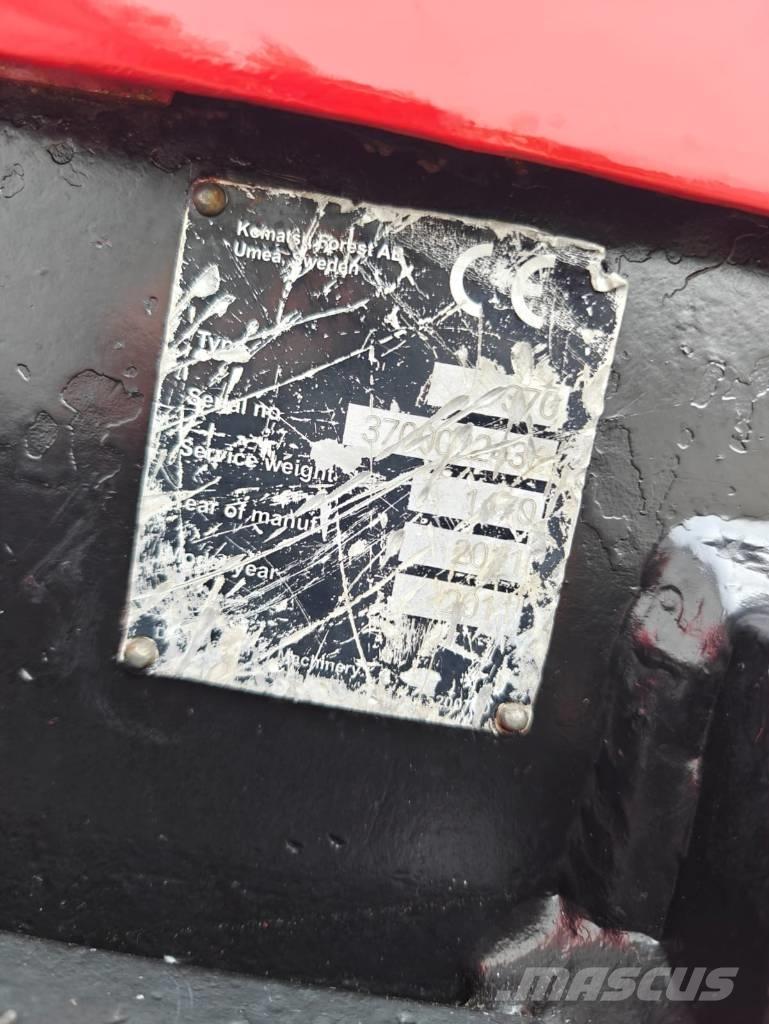 Komatsu 370.2 Agaç kesme robotlari