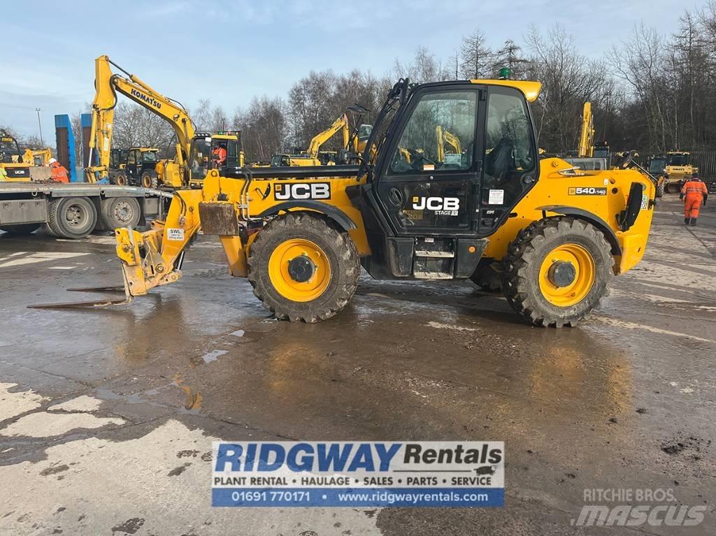 JCB 540-140 Teleskopik yükleyiciler
